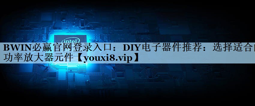 BWIN必赢官网登录入口：DIY电子器件推荐：选择适合的功率放大器元件